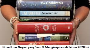 Novel Luar Negeri yang Seru & Menginspirasi di Tahun 2020 Ini