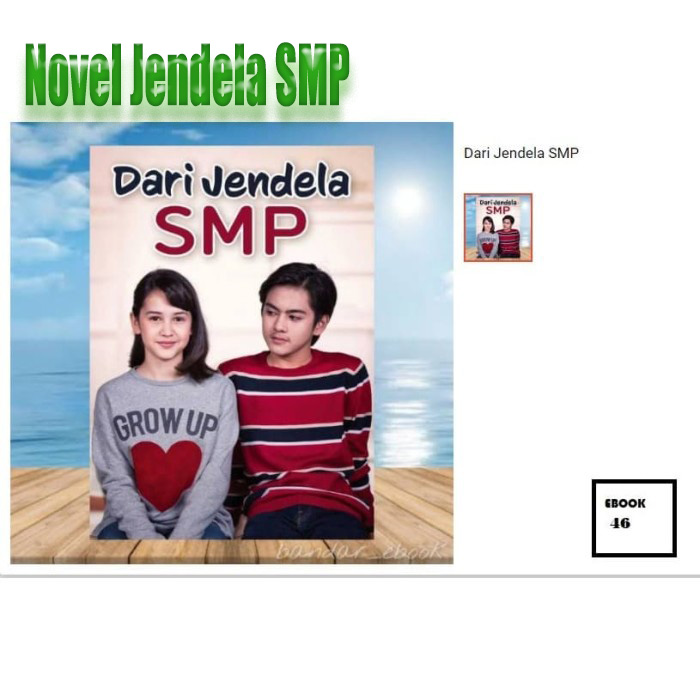 Novel “Jendela SMP”